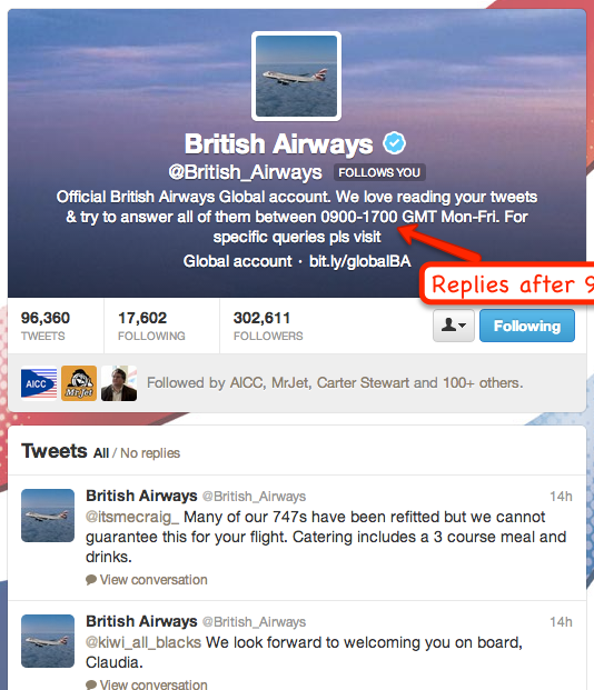 British Airways failed on customer expectations